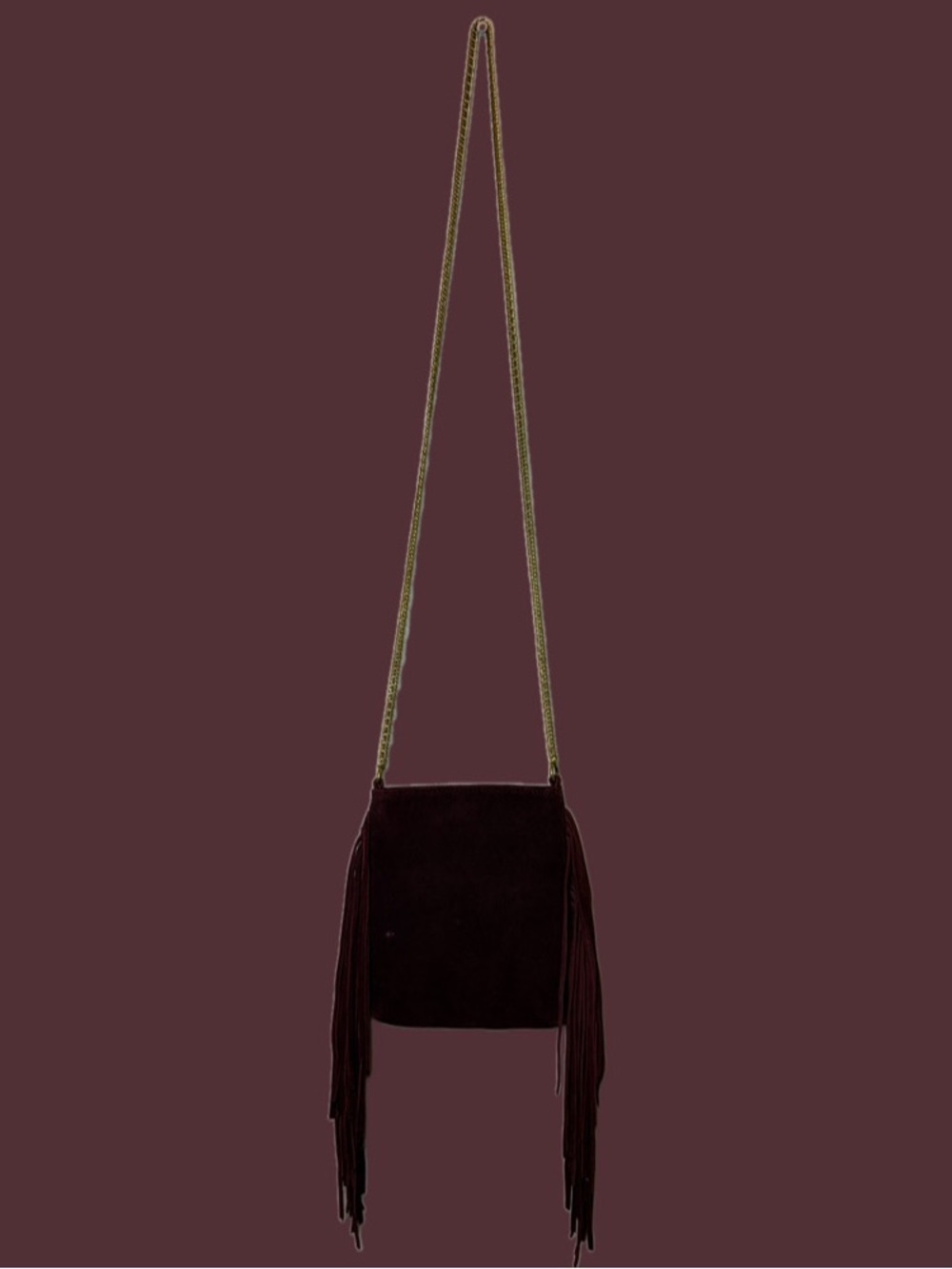 🐙🔱Boho Suede Fringe Crossbody Bag🔱🐙